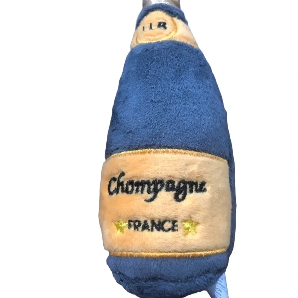 𝅺champagne Bottle Squeezie Toy for Dogs